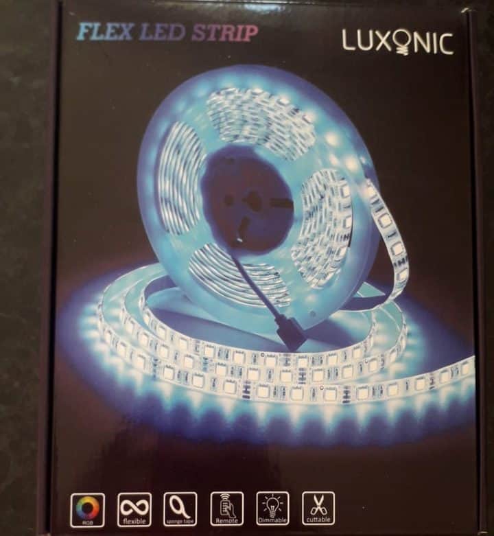 LED strip lights I use