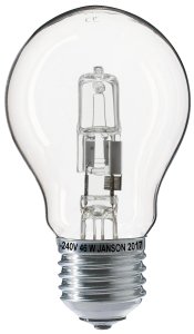 halogen light bulb
