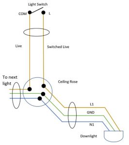 How To Wire Downlights To A Switch: Simple Diagram - LED & Lighting Info