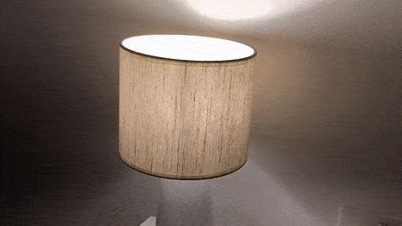 flickering table lamp