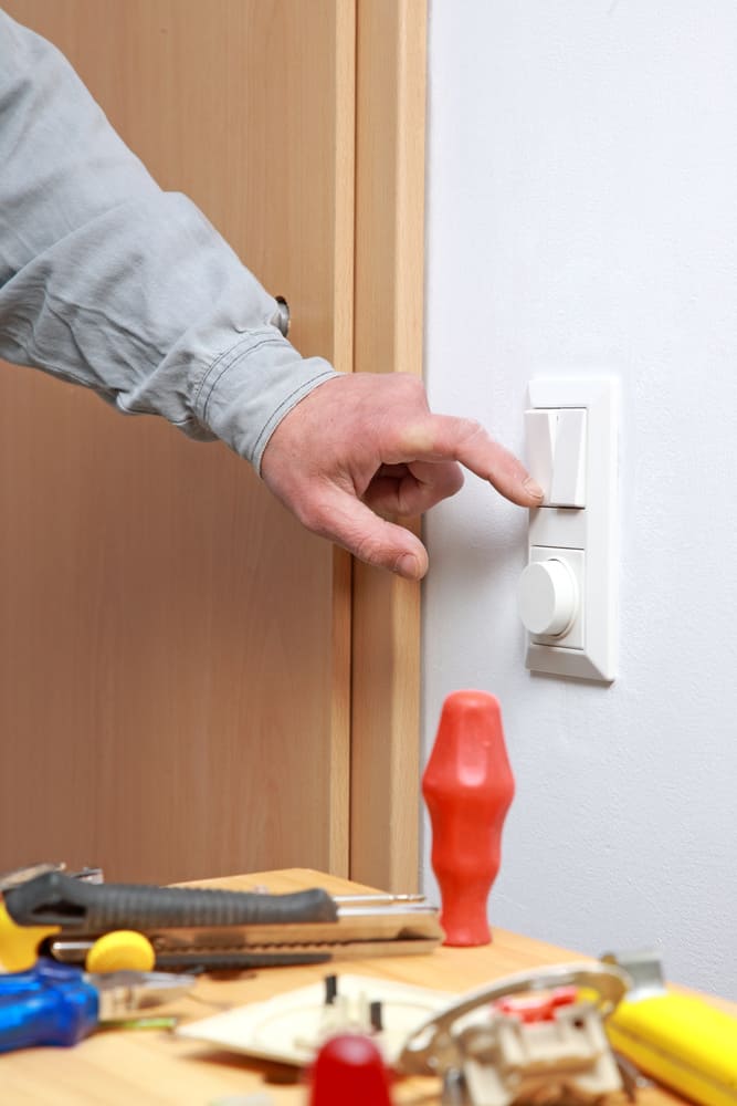 installing a light switch