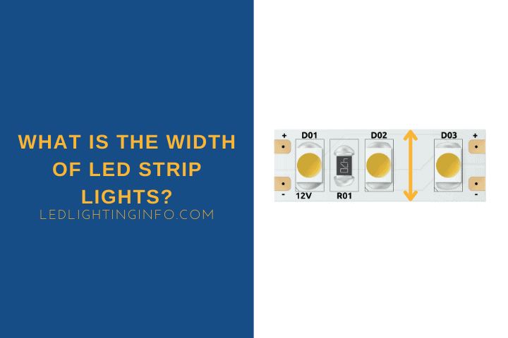 What Is The Width Of LED Strip Lights?