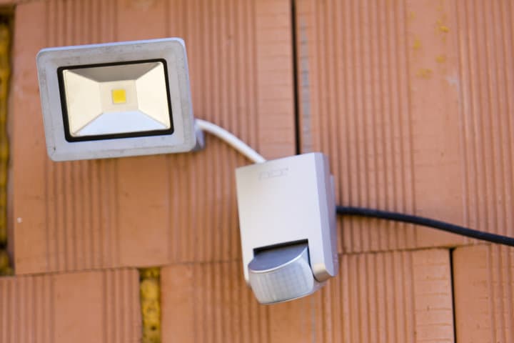 security led light with motion dectector